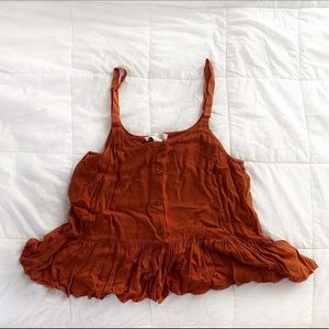 Burnt Orange Tank Top